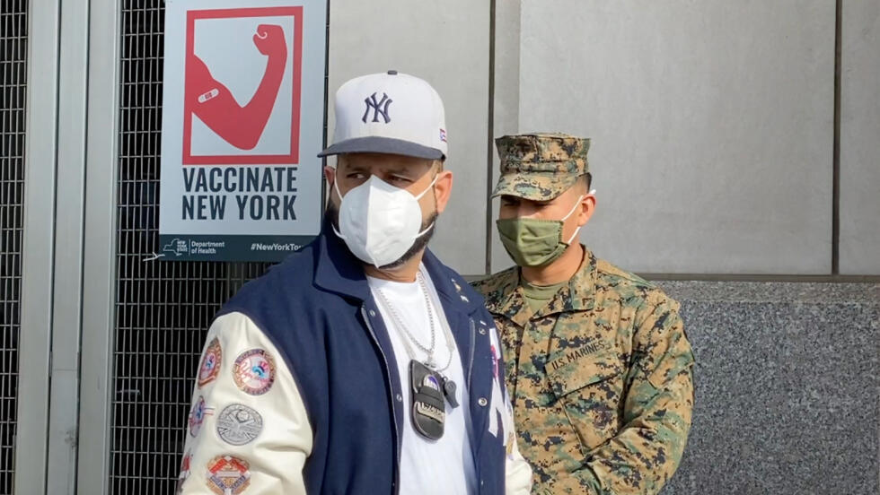 Covid19 NYC's Yankee Stadium opens as vaccine hub for hardhit Bronx